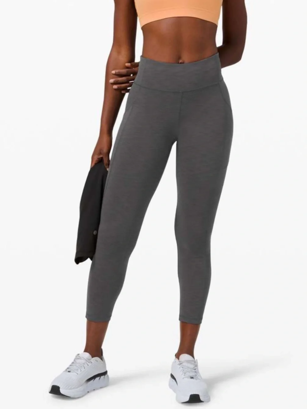 Lululemon Invigorate High-Rise Tight Sz 0 in Heathered Graphite Grey 25